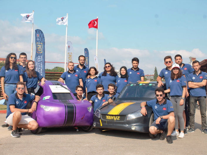 Tescom UPS 15. TÜBİTAK Efficiency Challenge’da Yarışan ve Karadeniz Teknik Üniversitesi Alternatif Enerjili Araç Takımı K-Tech’in Sponsoru Oldu.